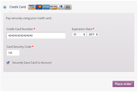 WooCommerce Moneris Payment Gateway Checkout