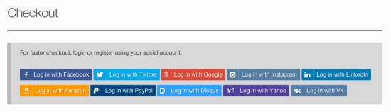 WooCommerce Social Login Checkout Notice